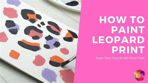 how to paint leopard print: exploring the art of leopard design in fashion